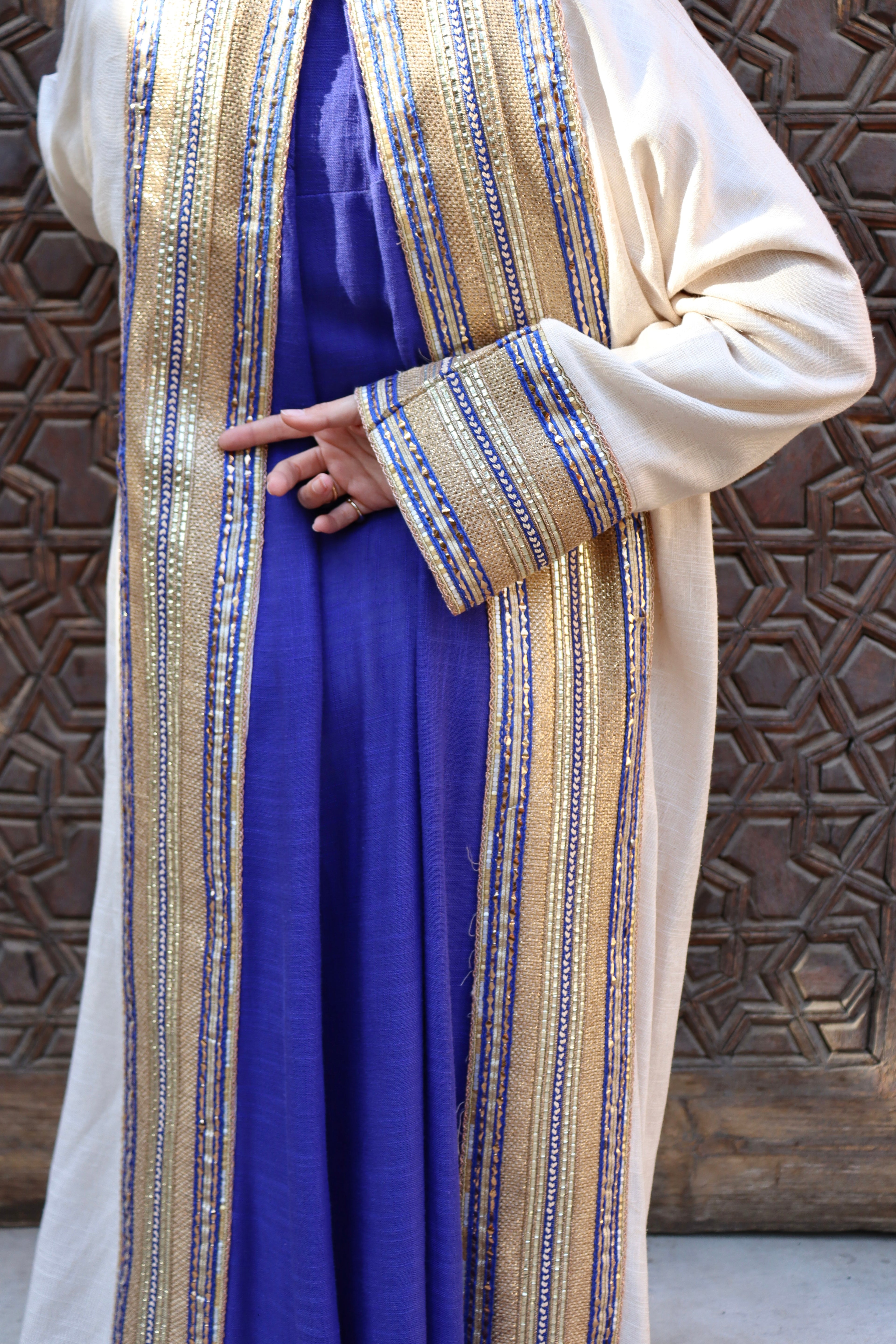 Blue Abaya