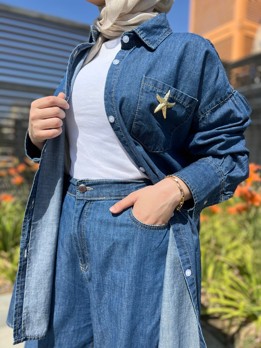 Denim set